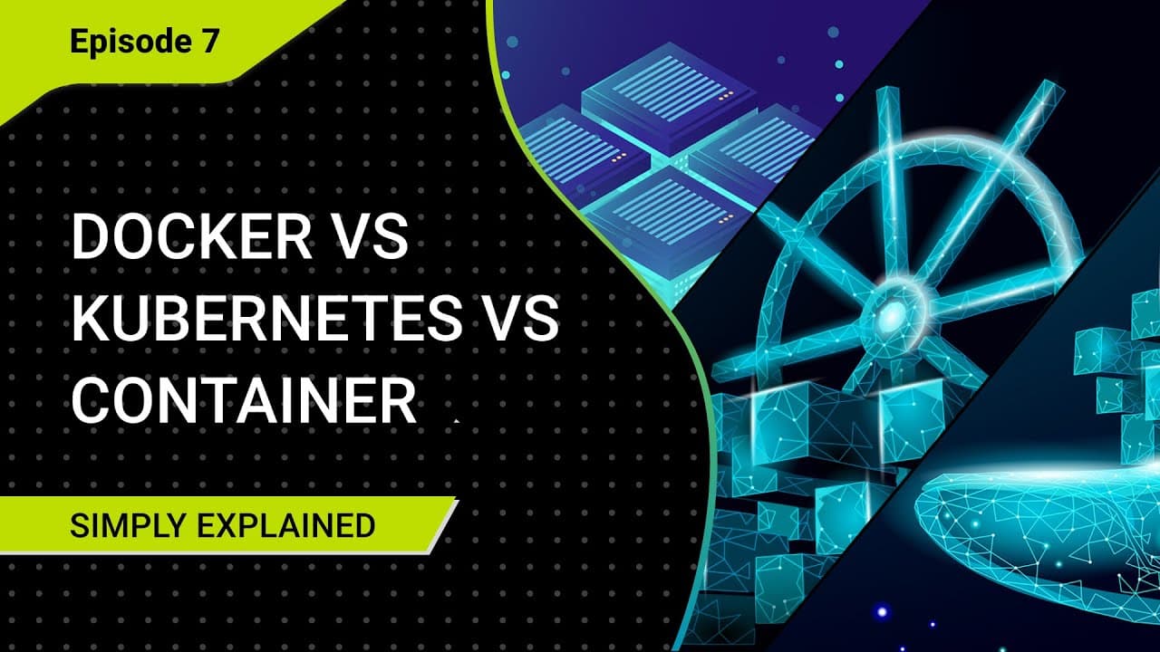 Containers vs Docker vs Kubernetes