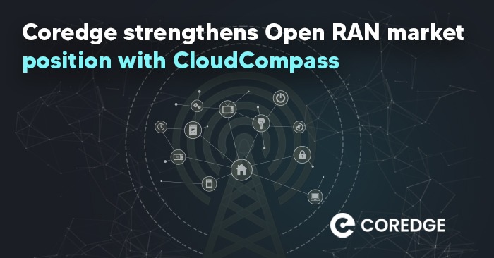 Coredge Strengthens Open RAN Market Position with CloudCompass 
