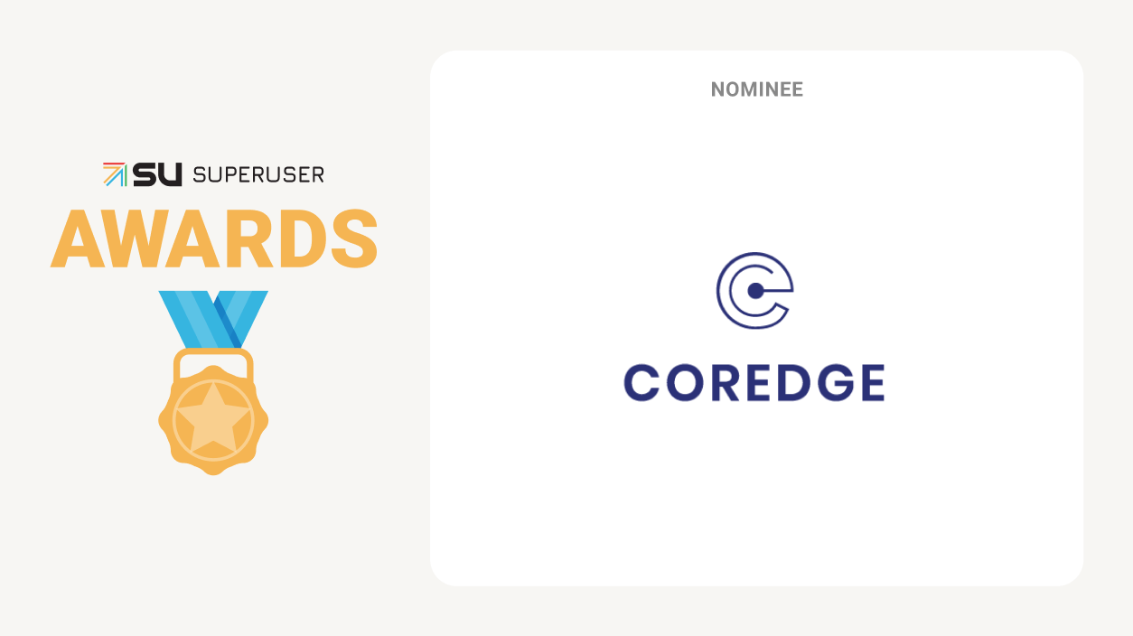 2021 Superuser Awards Nominee: Coredge.io